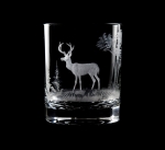 White Tail Deer Old Fashion American 12oz